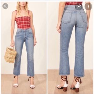 Jordi Kick Flare Jean by Reformation- Brand new